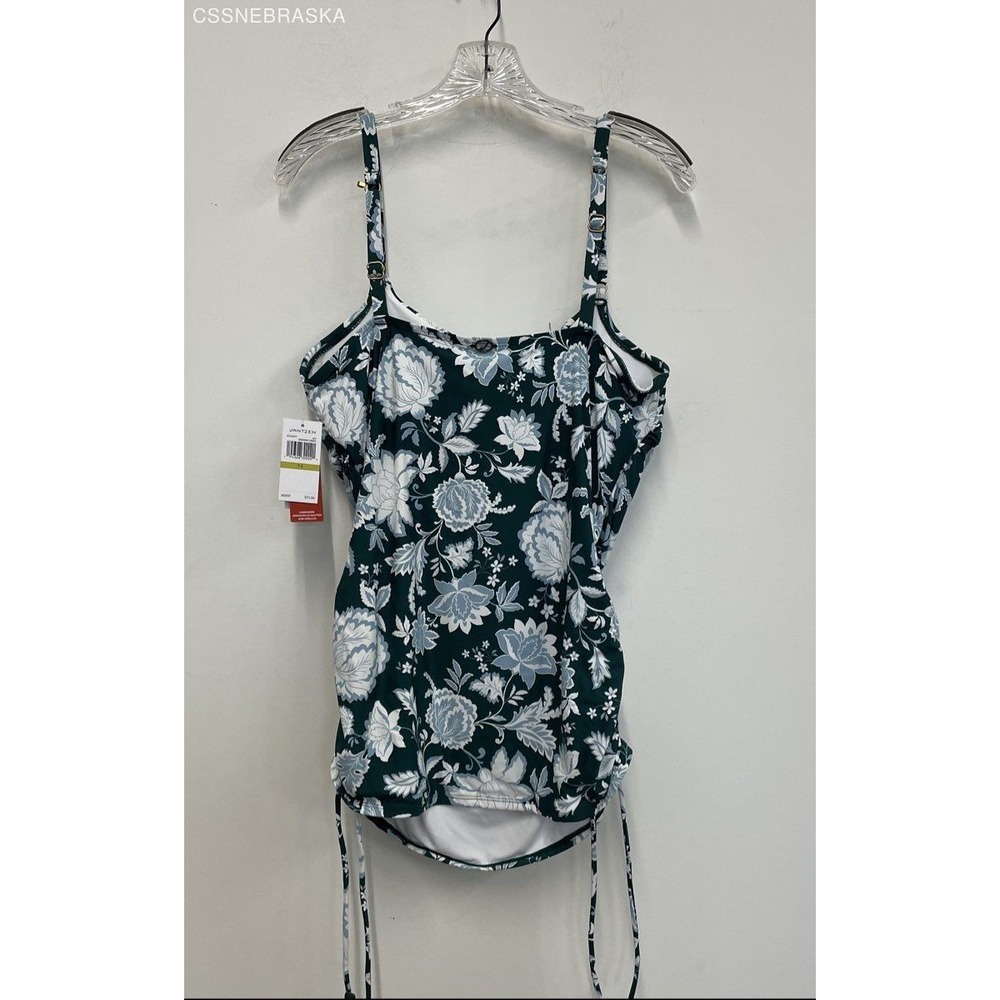 Jantzen Printed Cami Tankini with Comfort Core Brief - Blossom - Size 14‎ - Picture 5 of 7